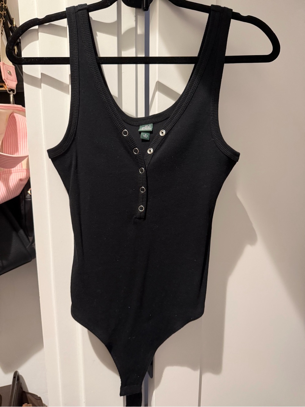 Black One-Piece Bodysuit